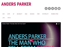 Tablet Screenshot of andersparker.com